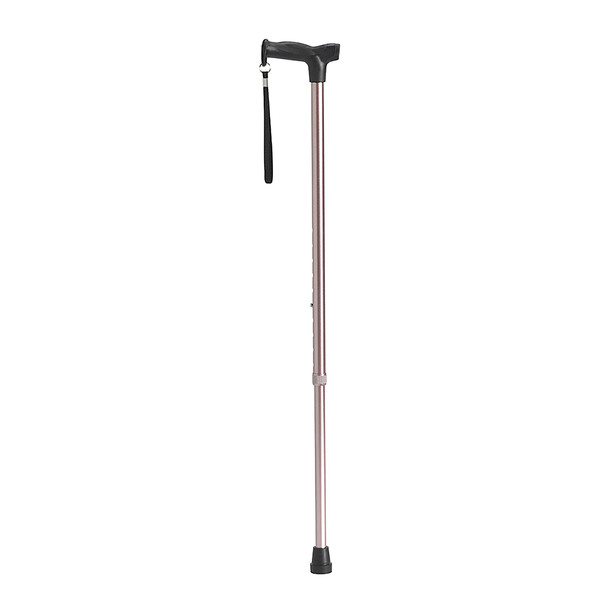 Drive Medical Comfort Grip T Handle Cane, Rose Gold rtl10336rg